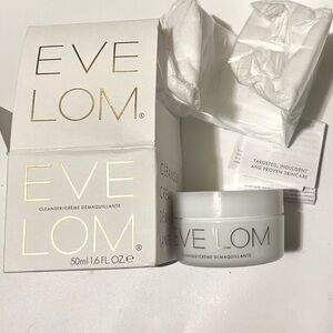 Eve Lom Cleanser  50 ml With 1 Cleansing Cloth Brand New In Box
